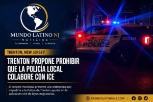 Trenton presentó una propuesta que impediría que la Policía de la ciudad colabore con