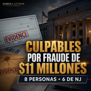 Ocho personas, seis de Nueva Jersey, se declaran culpables en esquema de cheques robados por $11 millones.